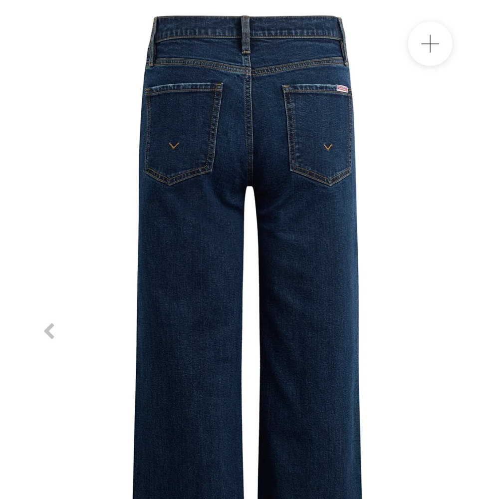 NWT Hudson Jeans Rosalie High-Rise Wide-Leg Ankle Jeans - Picture 12 of 12